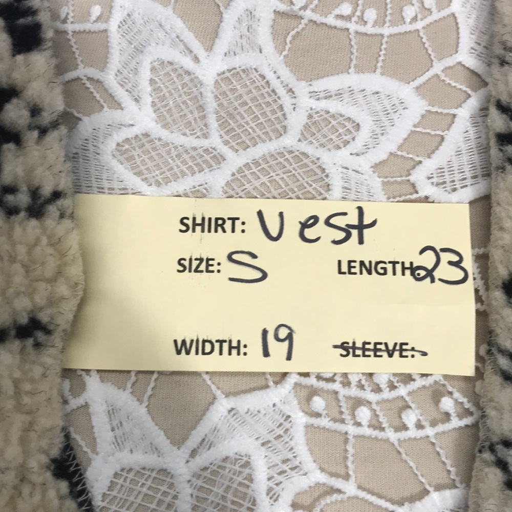 Sherpa Fo Fur Vest Pacific Cove - Picture 4 of 8